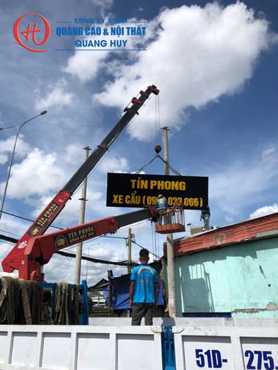 Thi công bảng hiệu Alu chữ nổi Mica cho Trạm dừng chân Bình An - Thủ Đức 21 thi cong bang hieu alu chu noi mica tram dung chan binh an 2